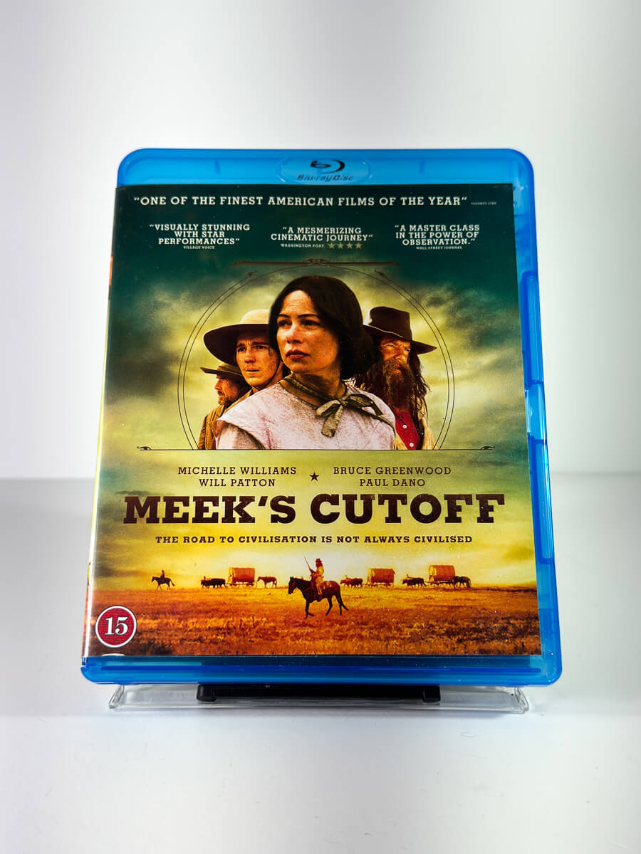 Forside av cover til Meek's Cutoff på Blu-ray