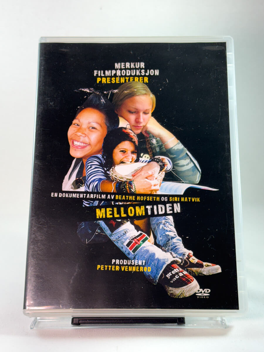Forside av DVD-cover til Mellomtiden, bruktfilm hos nettbutikken Brukbar Film