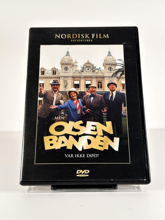 Forside av cover til …men Olsenbanden var ikke død! på DVD