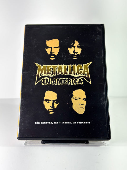 Forside av cover til Metallica: In America på DVD