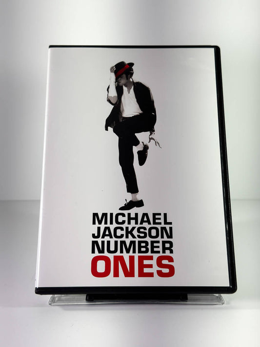 Forside av cover til Michael Jackson: Number Ones, bruktfilm hos nettbutikken Brukbar Film