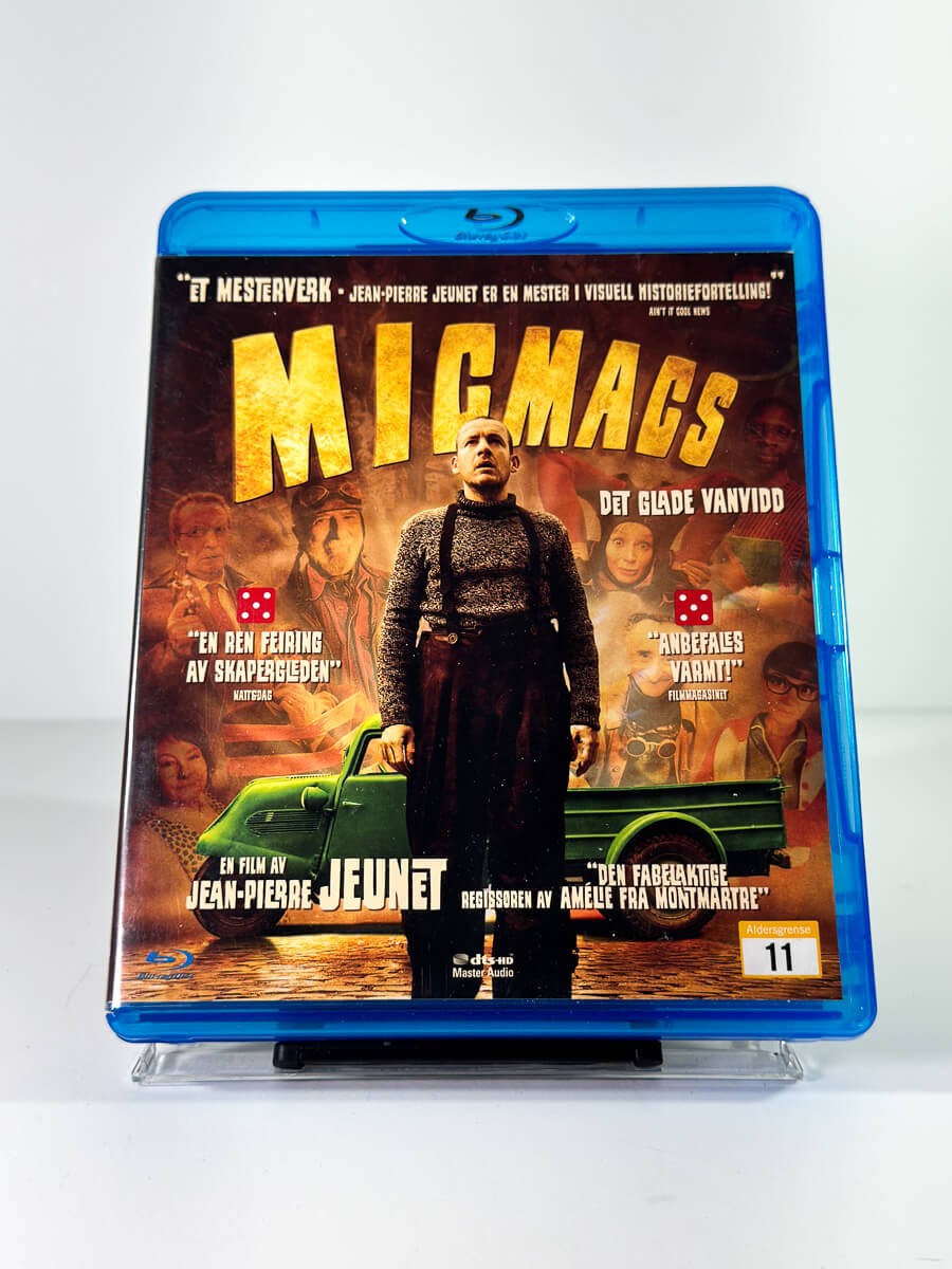 Forside av cover til Micmacs – Det glade vanvidd på Blu-ray