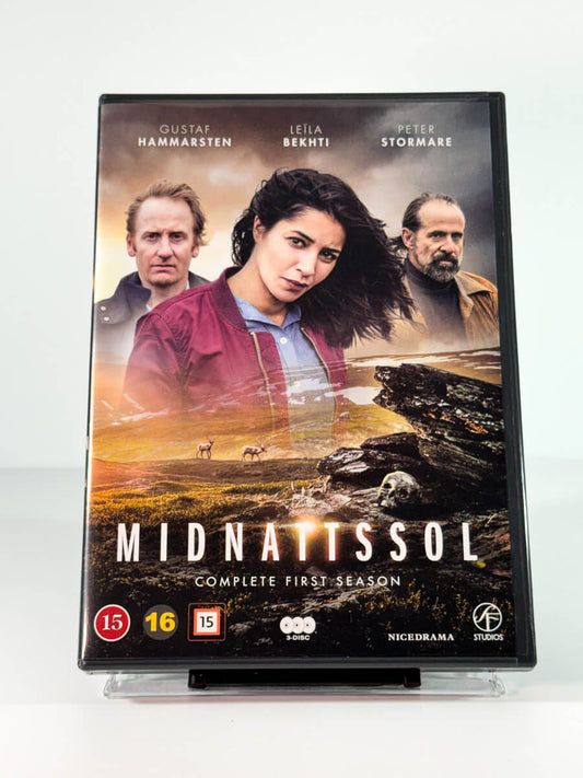 Forside av cover til Midnattssol, bruktfilm hos nettbutikken Brukbar Film