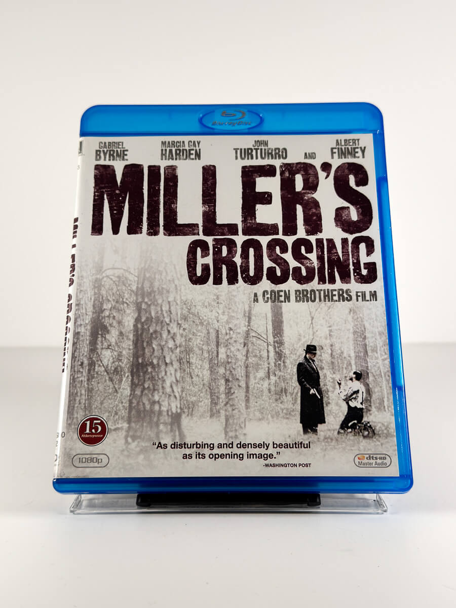 Forside av cover til Miller's Crossing på Blu-ray