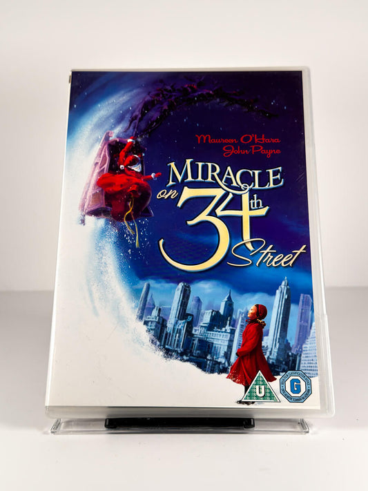 Forside av cover til Miracle on 34th Street på DVD