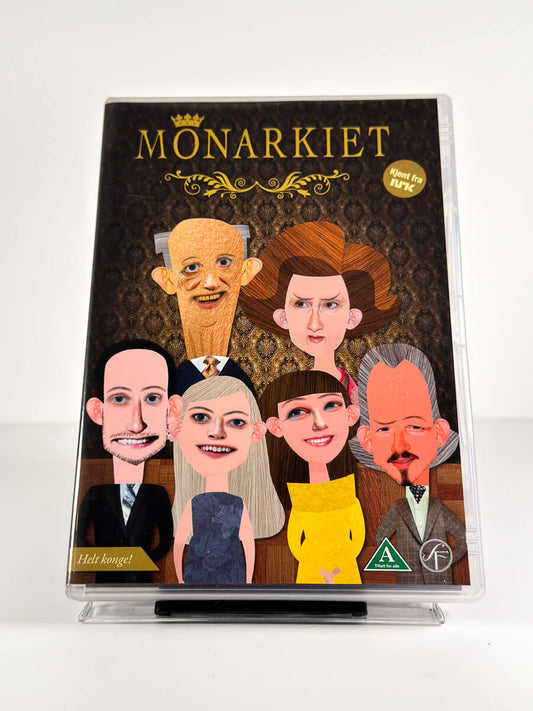 Forside av cover til Monarkiet på DVD