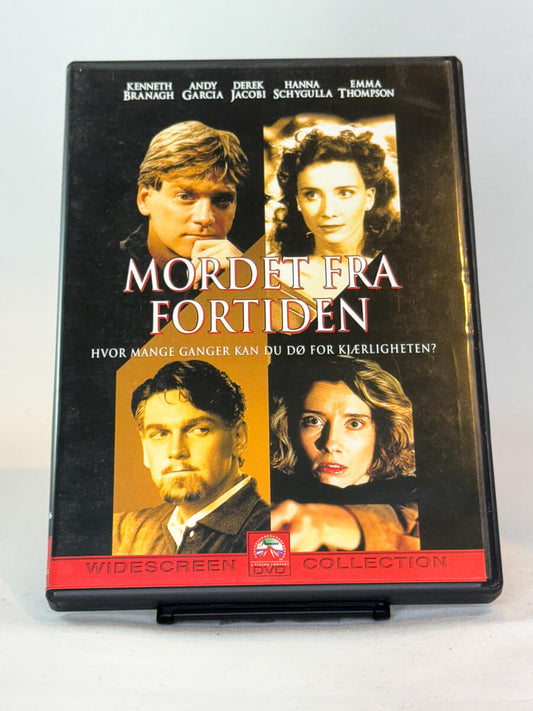 Forside av DVD-cover til Mordet fra fortiden, brukt DVD hos Brukbar Film