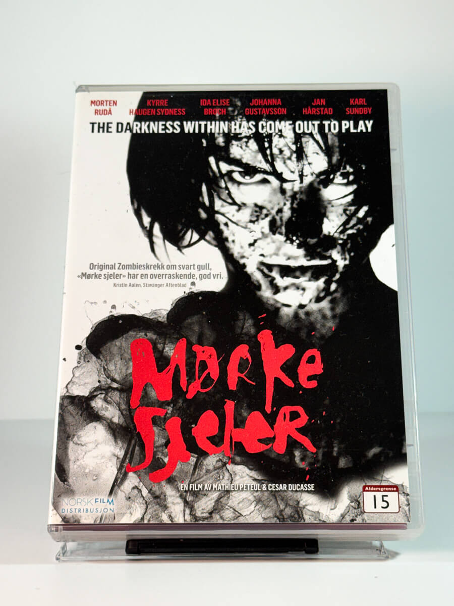 Forside av cover til Mørke Sjeler, brukt original DVD hos Brukbar Film