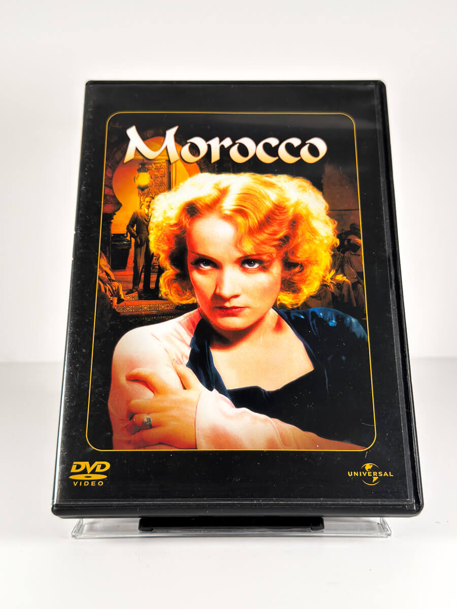 Forside av cover til Morocco på DVD