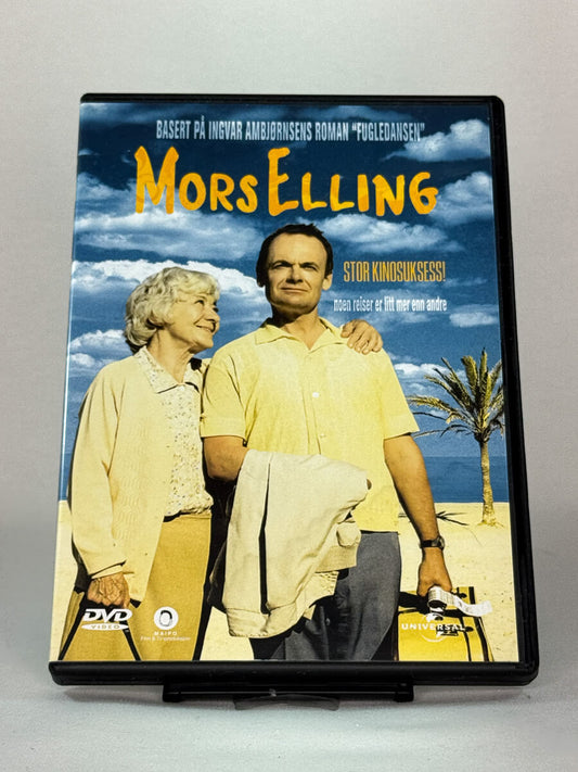 DVD-cover-forside til filmen Mors Elling – Brukt DVD fra nettbutikken Brukbar Film