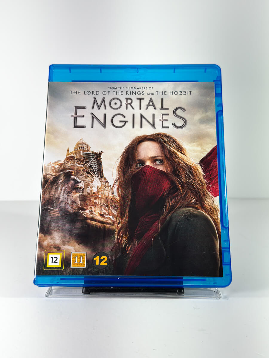 Forside av cover til Mortal Engines på Blu-ray