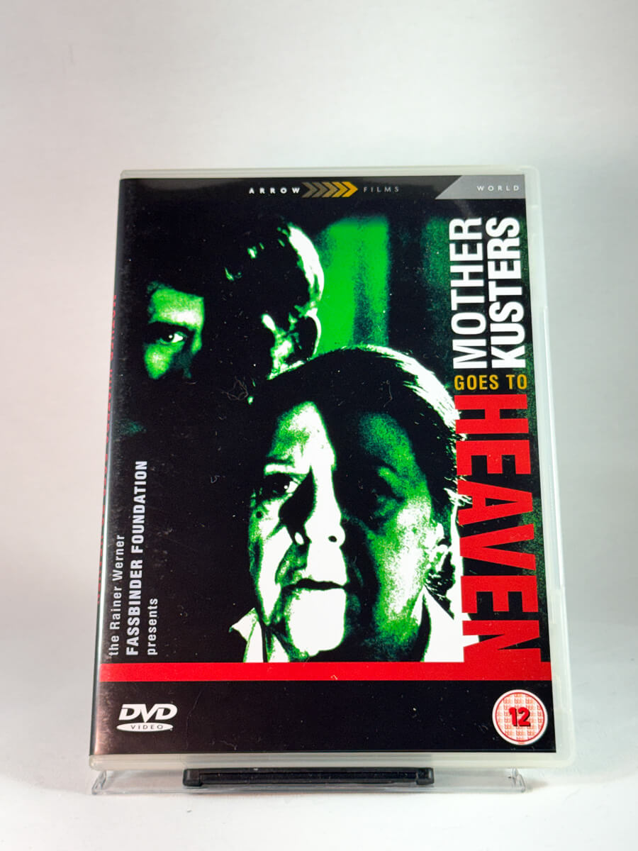 Forside av cover til Mother Küsters Goes to Heaven, brukt DVD hos Brukbar Film