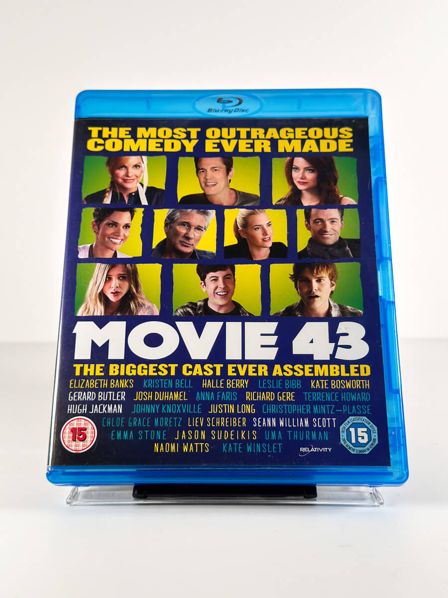 Forside av cover til Movie 43 på Blu-ray