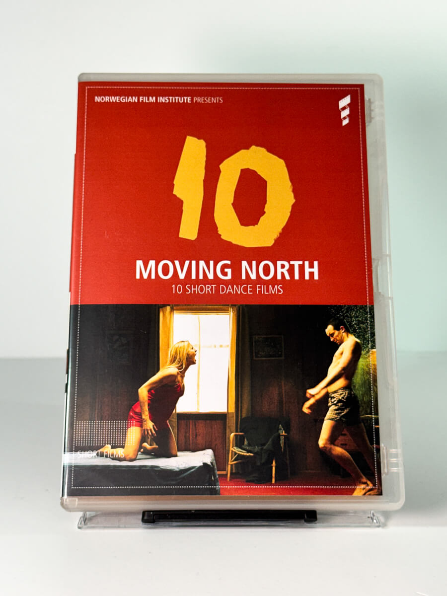 Forside av cover til Moving North – 10 Short Dance Films, brukt DVD hos Brukbar Film