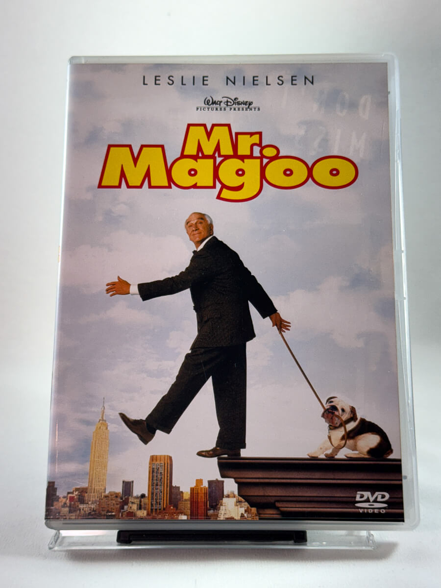 Forside av cover til Mr. Magoo, bruktfilm hos nettbutikken Brukbar Film