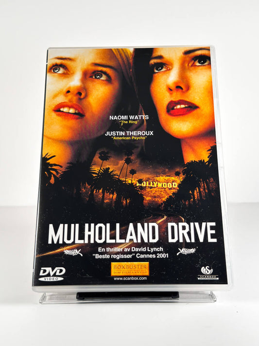 Forside av cover til Mulholland Drive på DVD