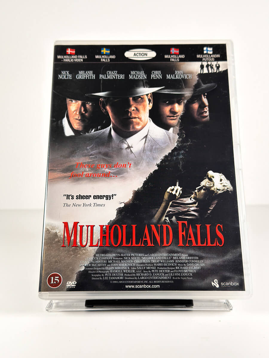 Forside av cover til Mulholland Falls på DVD