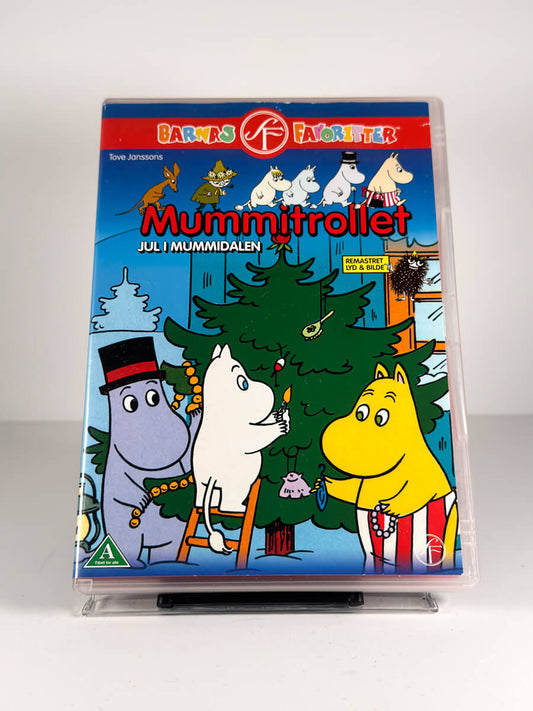 Forside av cover til Mummitrollet – Jul i Mummidalen på DVD