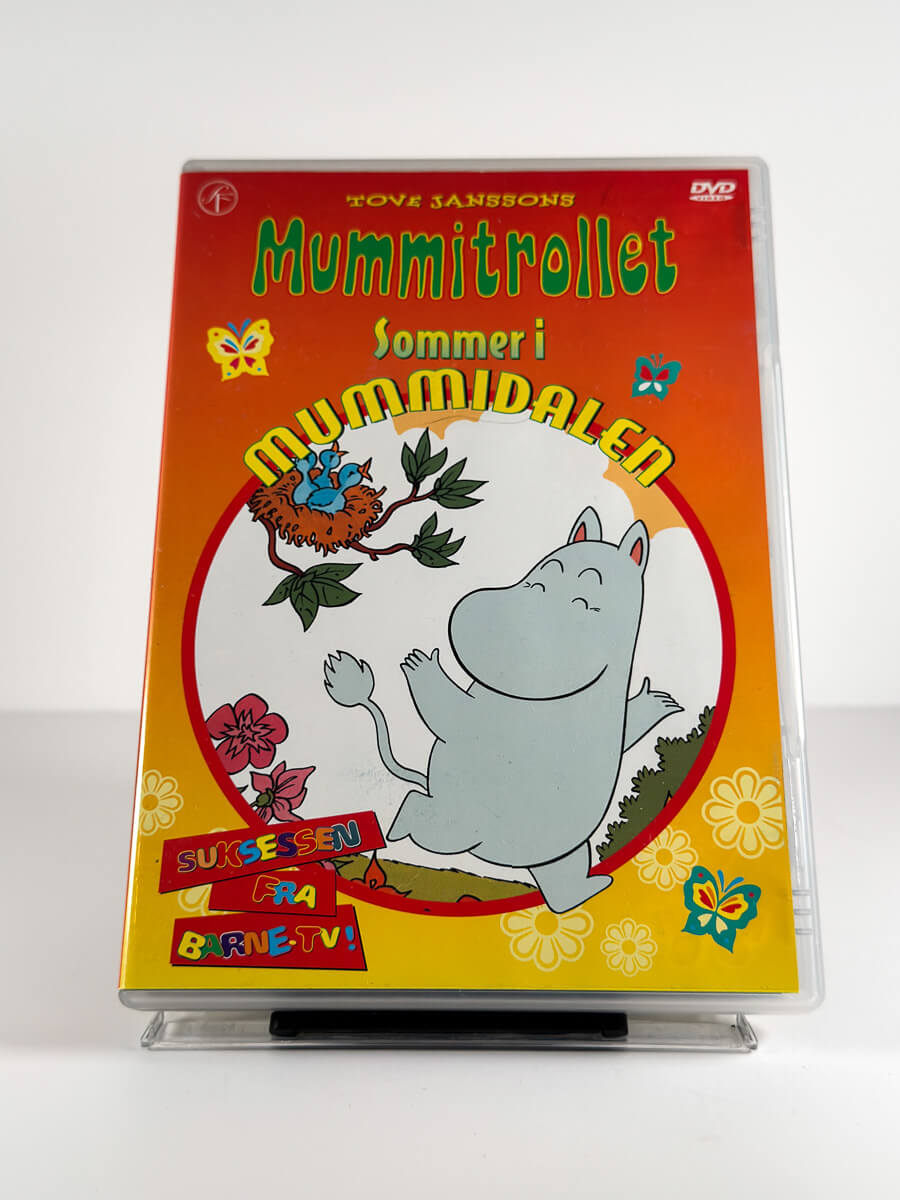 Forside av cover til Mummitrollet – Sommer i Mummidalen på DVD