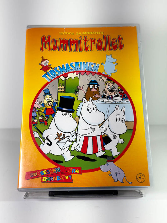 Forside av cover til Mummitrollet – Tidsmaskinen på DVD