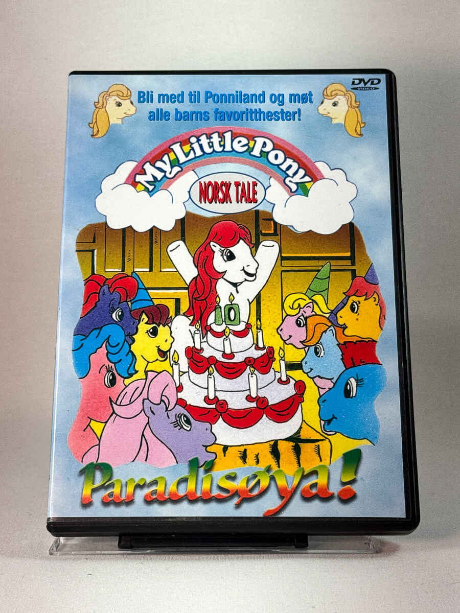 DVD-cover for My Little Pony – Paradisøya!, brukt DVD hos Brukbar Film