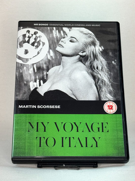 Forside av DVD-cover til My Voyage to Italy, brukt DVD hos Brukbar Film