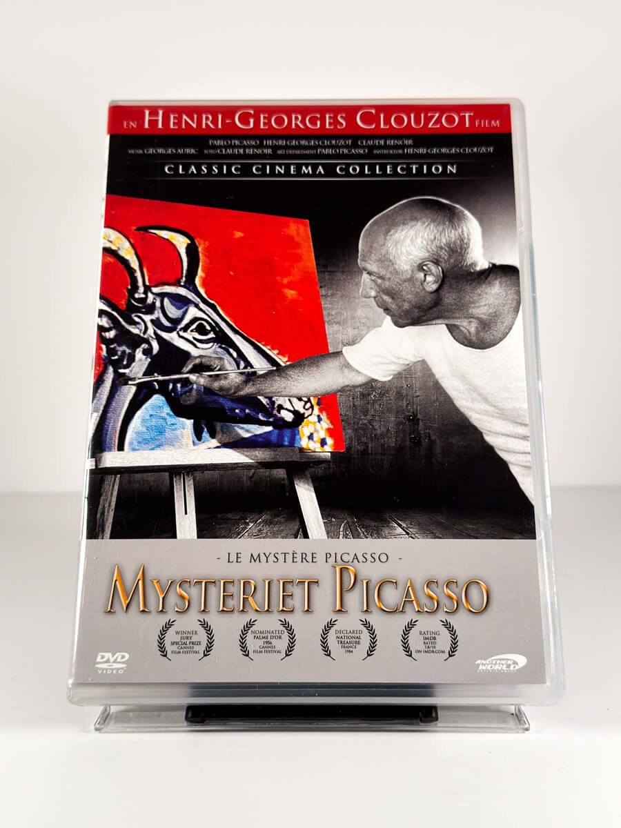 Forside av cover til Mysteriet Picasso på DVD