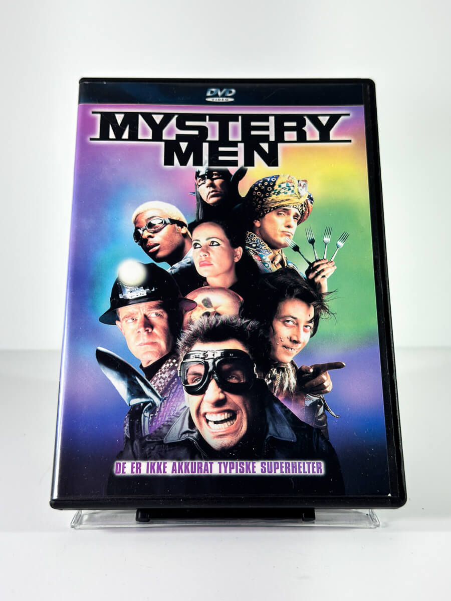 Forside av cover til Mystery Men på DVD