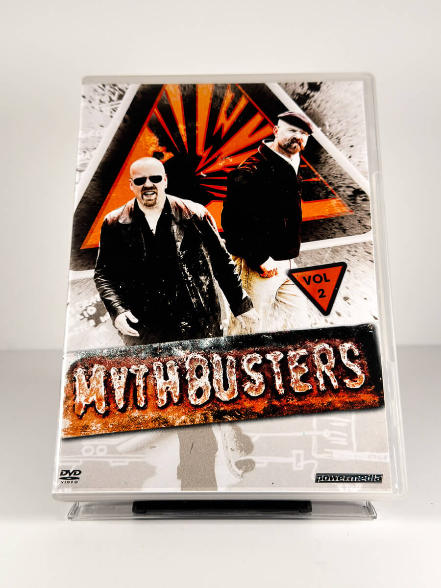 Forside av cover til MythBusters – Sesong 1, Vol. 2 på DVD