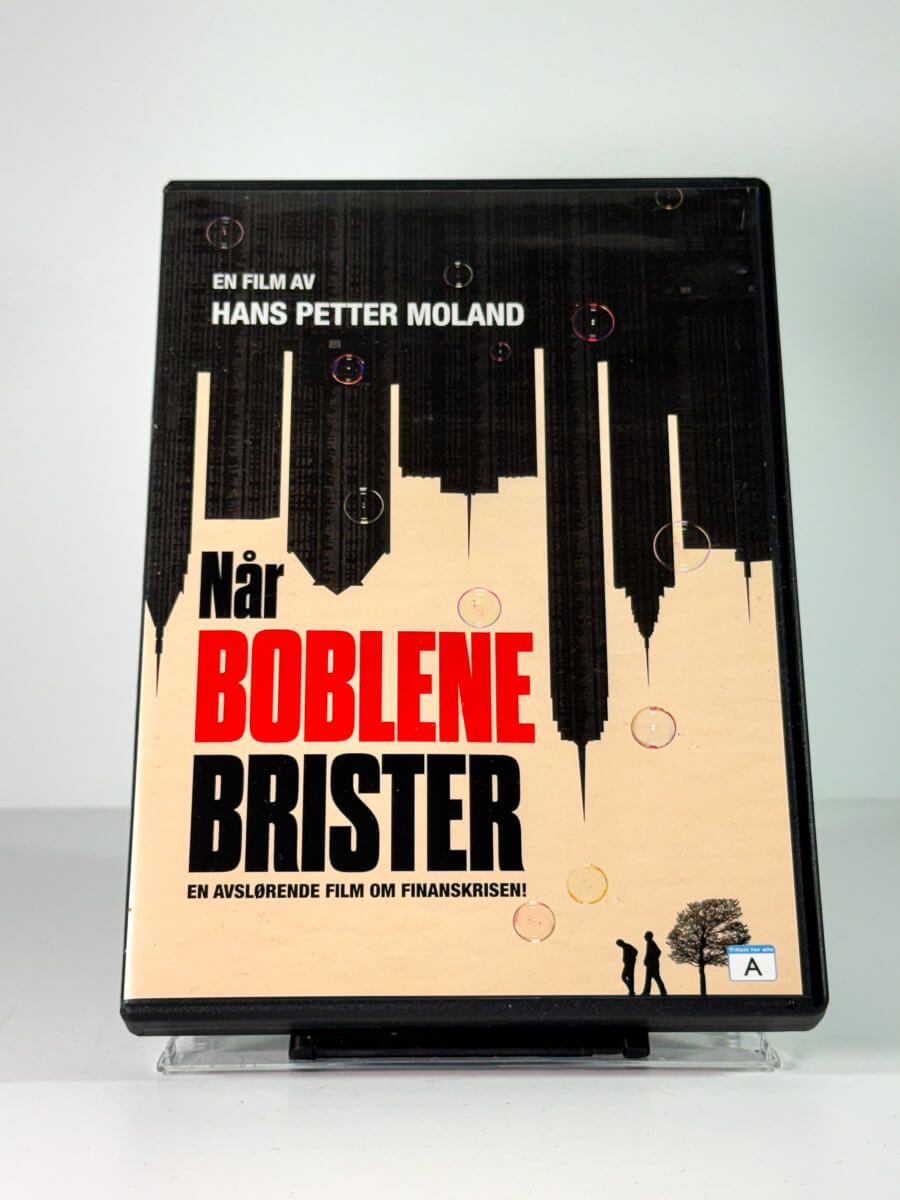 Forside av cover til Når boblene brister, bruktfilm hos nettbutikken Brukbar Film