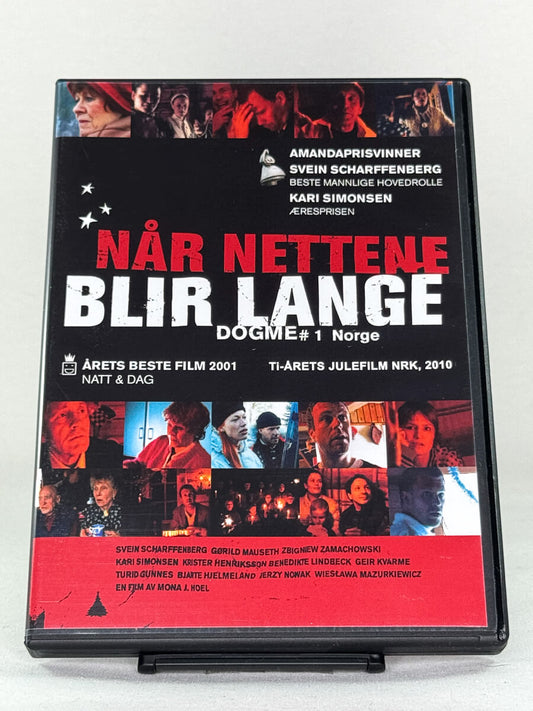 DVD-forside til filmen Når nettene blir lange
Originalt cover brukt for produktbilde i nettbutikken Brukbar Film