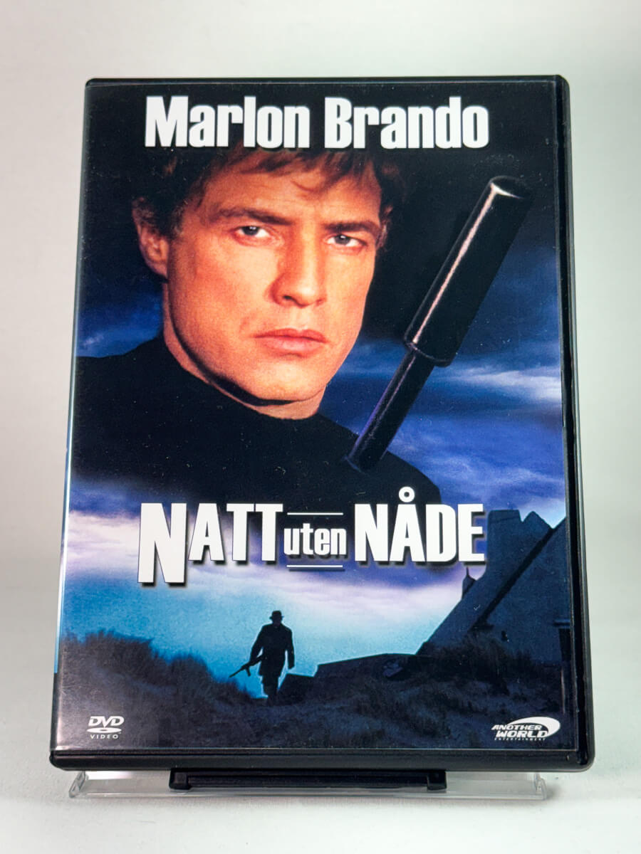 Forside av DVD-cover til Natt uten nåde, bruktfilm hos nettbutikken Brukbar Film