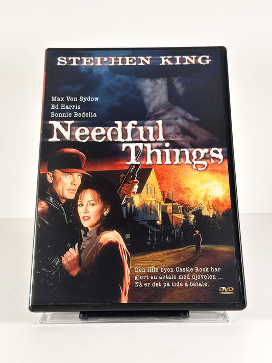 Forside av cover til Needful Things på DVD