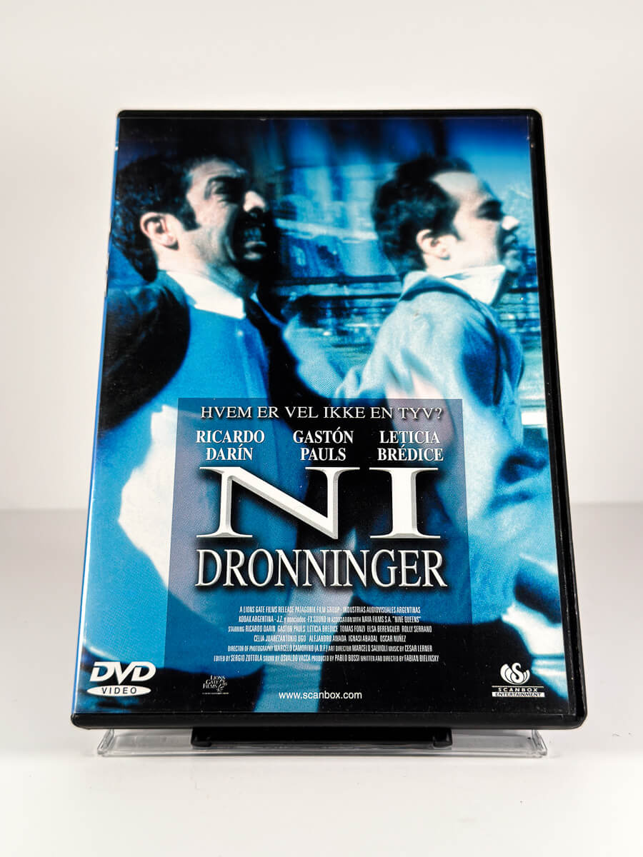 Forside av cover til Ni dronninger på DVD