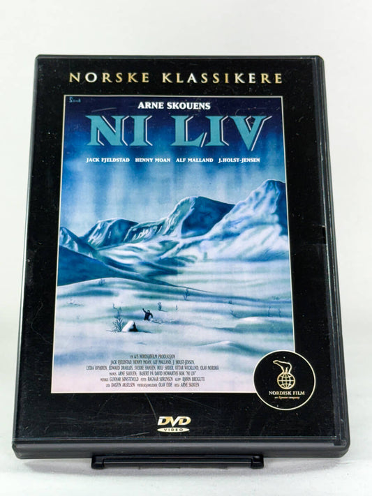 DVD-forside til filmen Ni liv
Originalt cover brukt for produktbilde i nettbutikken Brukbar Film