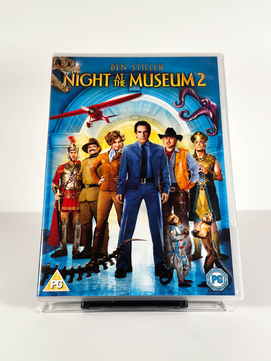 Forside av cover til Night at the Museum 2 på DVD