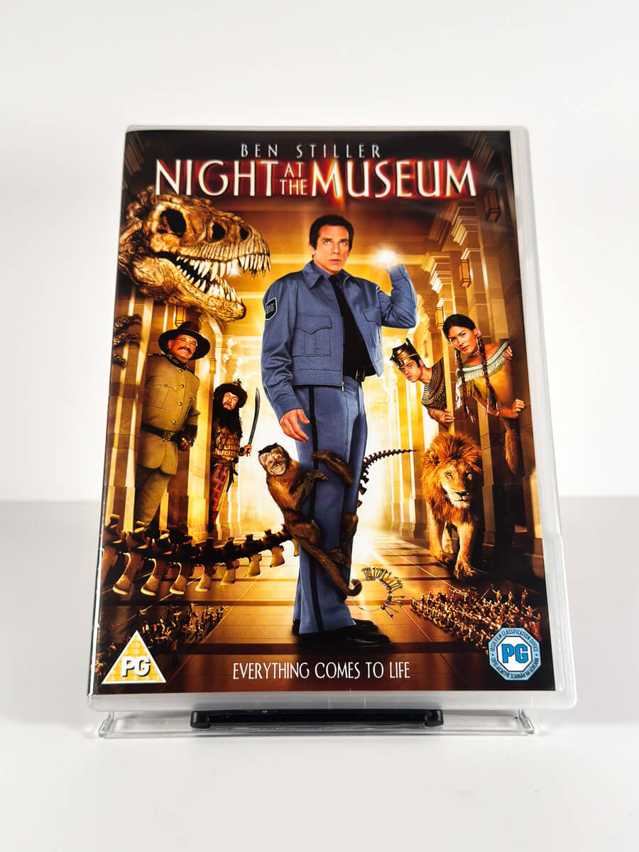 Forside av cover til Night at the Museum på DVD