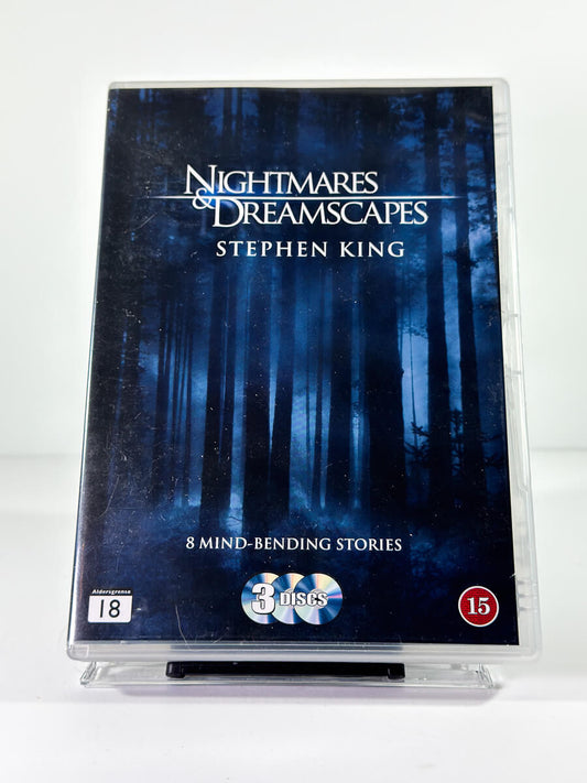 Forside av cover til Nightmares & Dreamscapes på DVD