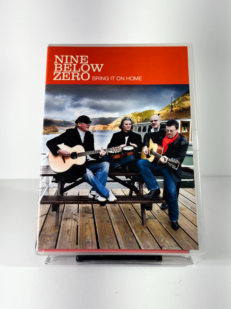 Forside av cover til Nine Below Zero: Bring It on Home på DVD