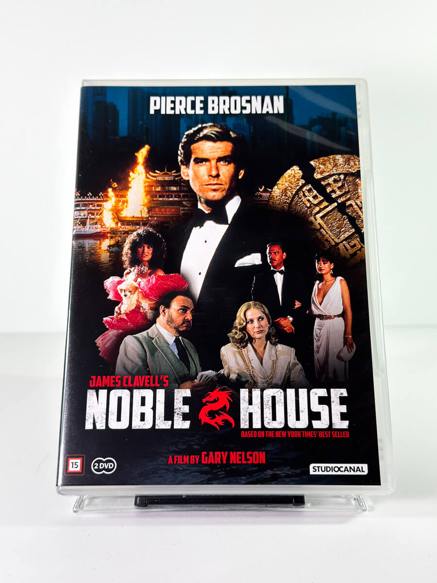 Forside av cover til Noble House, bruktfilm hos nettbutikken Brukbar Film