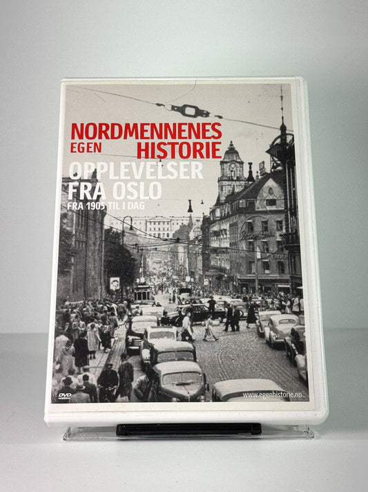 Forside av cover til nordmennenes egen historie – opplevelser fra oslo, brukt DVD hos Brukbar Film