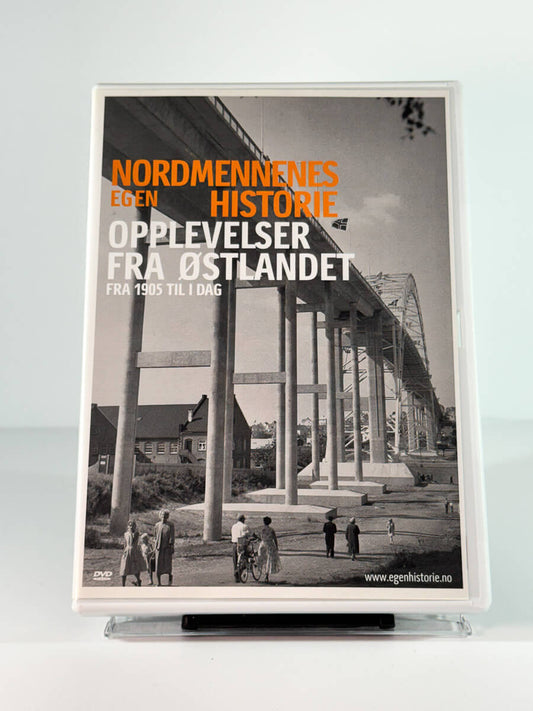 Forside av cover til Nordmennenes egen historie – Opplevelser fra Østlandet, bruktfilm på DVD hos Brukbar Film