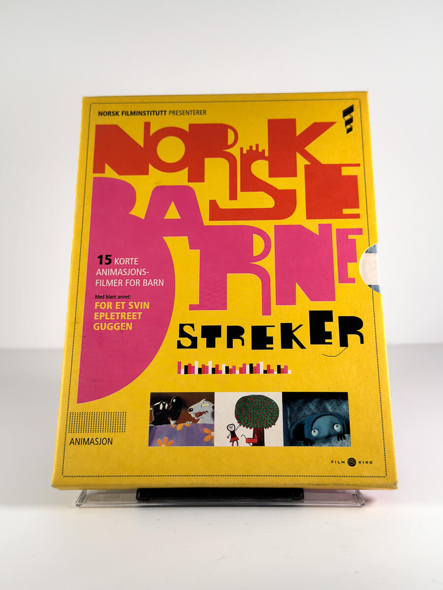 Forside av cover til Norske barnestreker på DVD