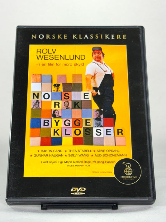 DVD-forside til filmen Norske byggeklosser
Originalt cover brukt for produktbilde i nettbutikken Brukbar Film