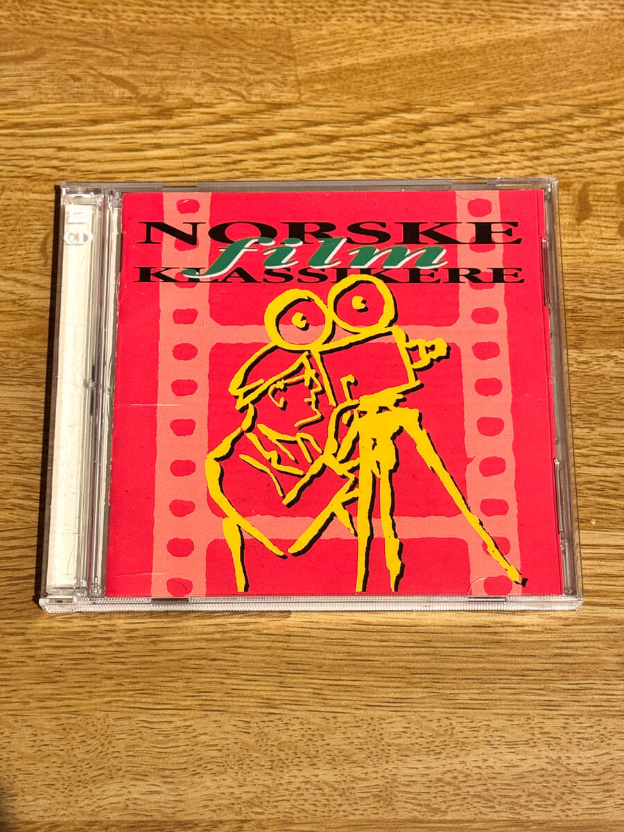 Forside av cover til Norske filmklassikere på CD