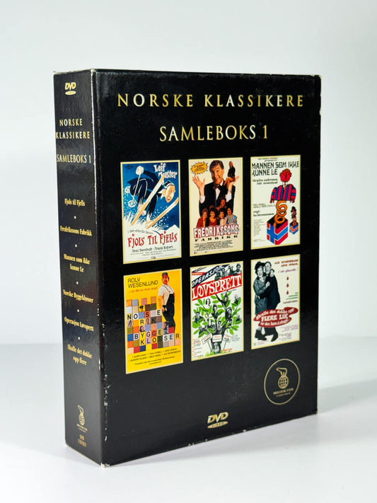 Forside av cover til Norske klassikere – Samleboks 1, brukt DVD hos Brukbar Film