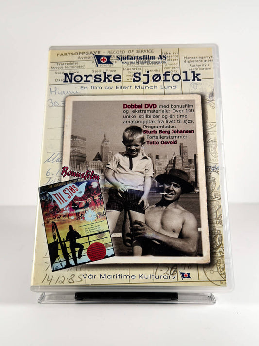 Forside av cover til Norske Sjøfolk på DVD