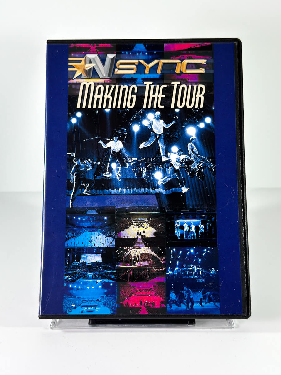 Forside av cover til NSYNC Making The Tour, bruktfilm hos nettbutikken Brukbar Film