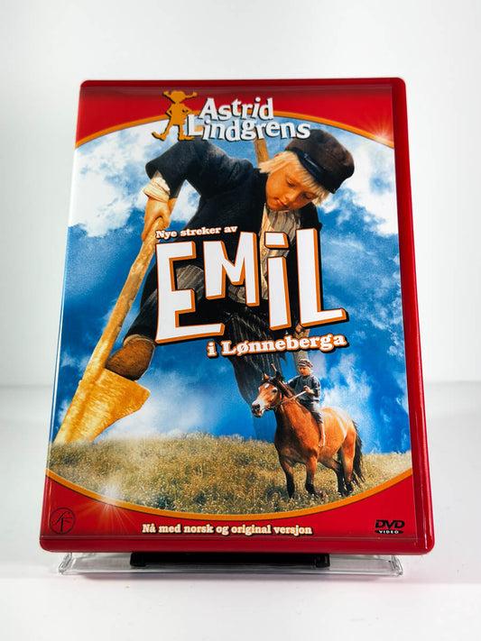 Forside av cover til Nye streker av Emil i Lønneberga på DVD