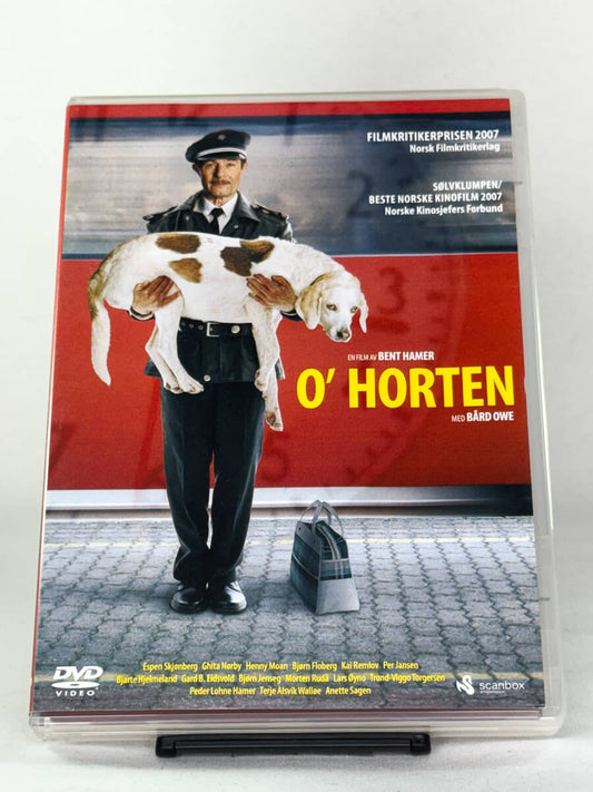 DVD-forside til filmen O' Horten
Originalt cover brukt for produktbilde i nettbutikken Brukbar Film
